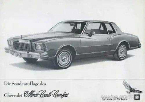 Chevrolet Monte Carlo Comfort Prospekt 1979