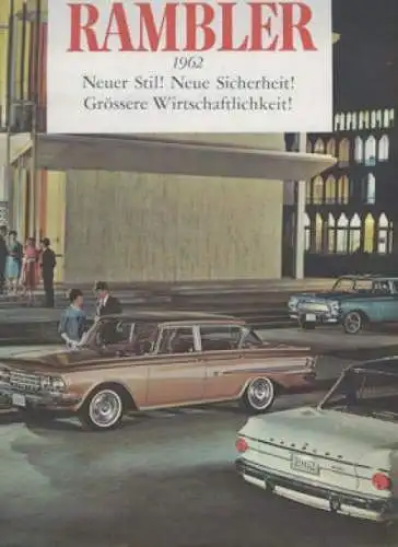 Rambler Programm 1962