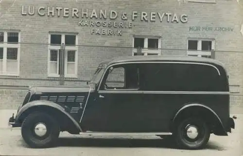 Foto Lieferwagen Luchterhand & Freytag 1920er Jahre