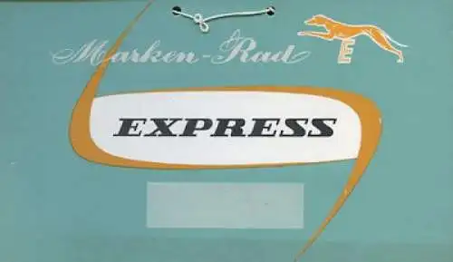 Express Preisschild 1960er Jahre