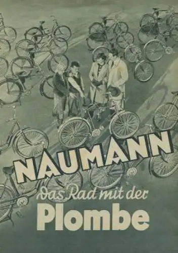 Seidel & Naumann Fahrrad Prospekt ca. 1935