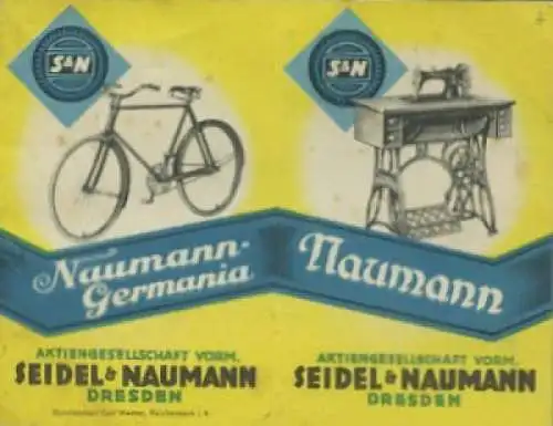 Seidel & Naumann Taschen-Kalender 1927