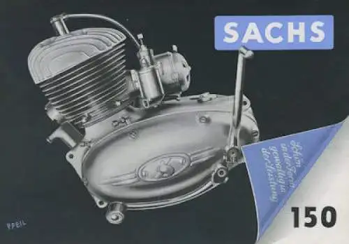 Sachs 150 ccm Prospekt 5.1952