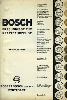 Bosch Katalog 1939