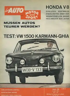 Auto, Motor & Sport 1962 Heft 10