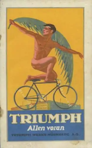 Triumph Fahrrad Programm 1926