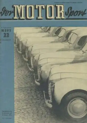 Der Motorsport 1948 Heft 22