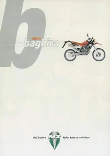 MuZ Enduro Baghira Prospekt 1998