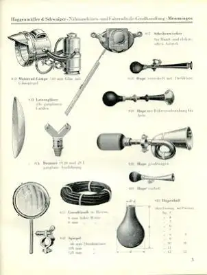 Haggenmüller & Schwaiger / Memmingen Katalog ca. 1927