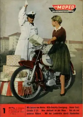 Moped und die Kleinmotorisierung 1961 Heft 1