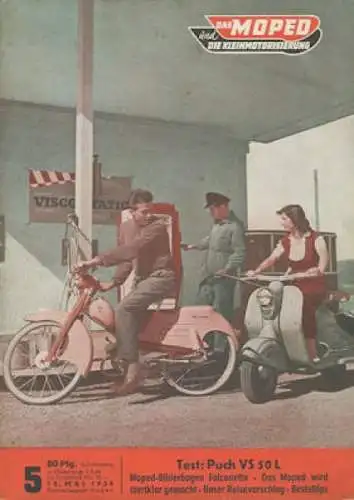 Moped und die Kleinmotorisierung 1958 Heft 5