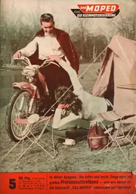 Moped und die Kleinmotorisierung 1959 Heft 5