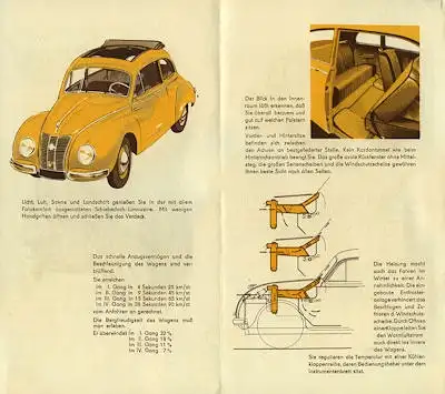 IFA F 9 Prospekt 1950er Jahre