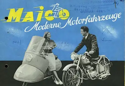 Maico Programm ca. 1951