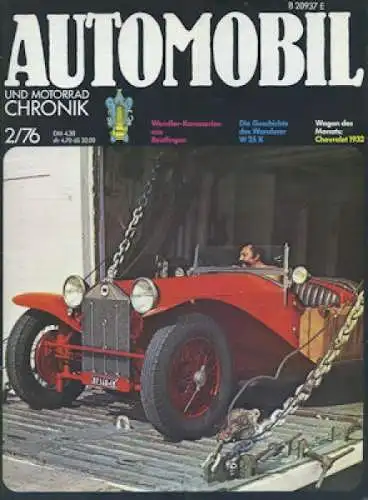 Automobil und Motorrad Chronik 1976 Heft 2