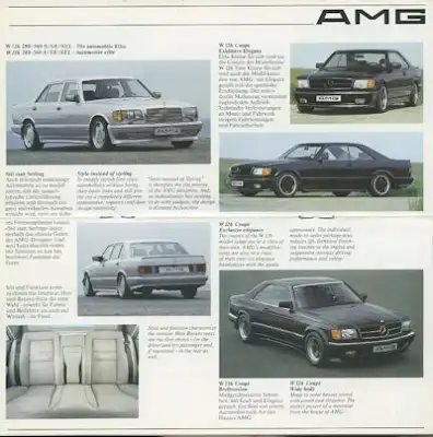 Mercedes-Benz AMG Programm 1987