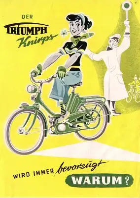 Triumph Knirps Prospekt 3.1954