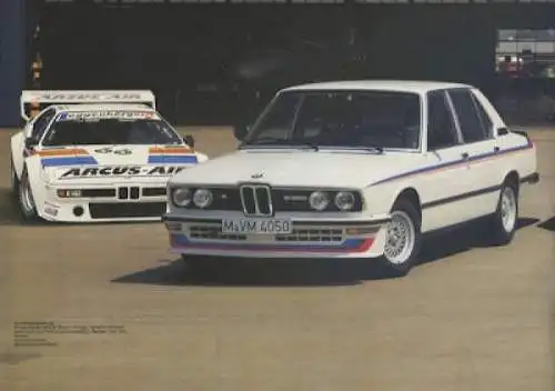 BMW M 535i Prospekt 1981