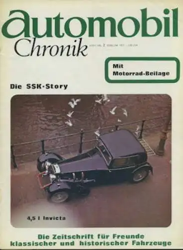 Automobil und Motorrad Chronik 1972 Heft 2