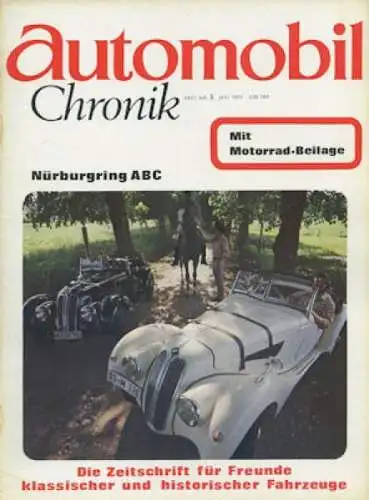 Automobil und Motorrad Chronik 1972 Heft 5