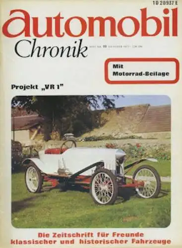 Automobil und Motorrad Chronik 1972 Heft 10