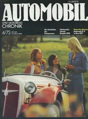 Automobil und Motorrad Chronik 1973 Heft 4