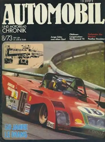 Automobil und Motorrad Chronik 1973 Heft 8