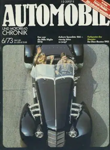 Automobil und Motorrad Chronik 1973 Heft 6