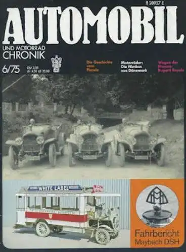 Automobil und Motorrad Chronik 1975 Heft 6