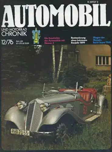 Automobil und Motorrad Chronik 1976 Heft 12