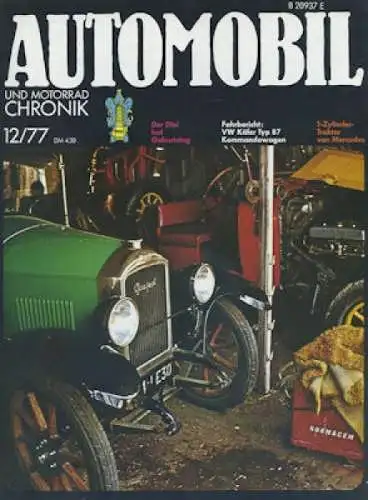 Automobil und Motorrad Chronik 1977 Heft 12