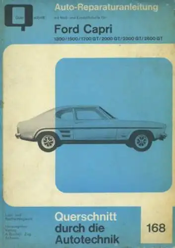 Ford Capri Reparaturanleitung 1970-1971