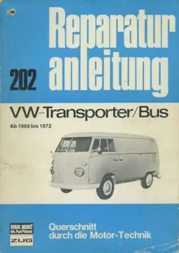 VW T 2 Reparaturanleitung 1968-1972