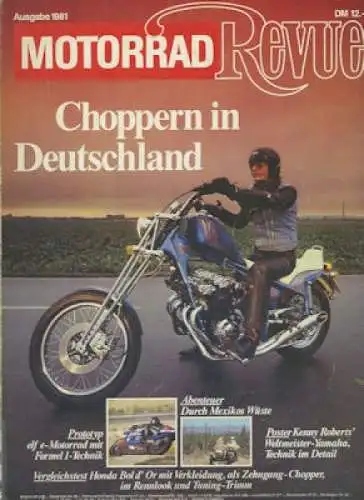 Motorrad Revue 1981