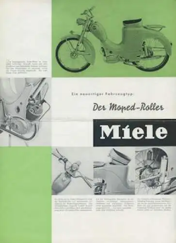 Miele Moped Roller Prospekt 2.1956