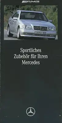 Mercedes-Benz AMG Zubehör Prospekt 12.1994