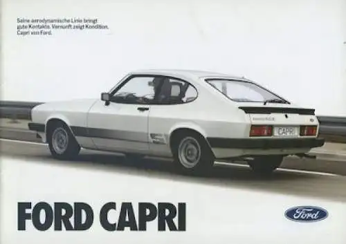 Ford Capri III Prospekt 8.1980