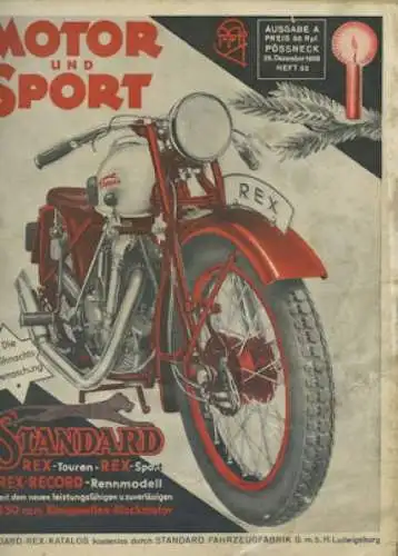 Motor & Sport 1932 Heft 52