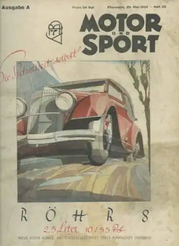 Motor & Sport 1932 Heft 22