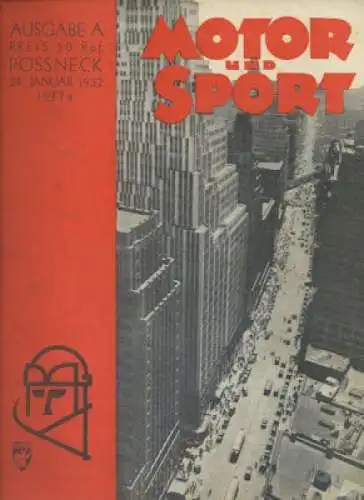 Motor & Sport 1932 Heft 4