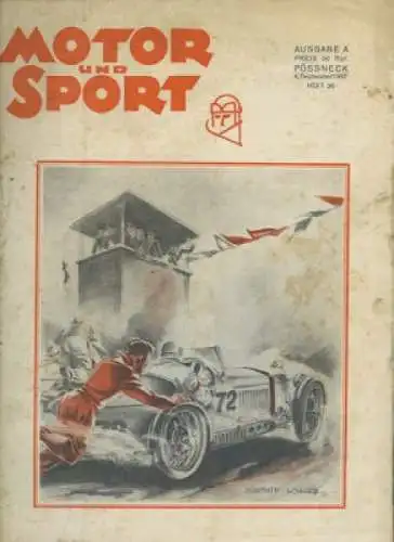 Motor & Sport 1932 Heft 36