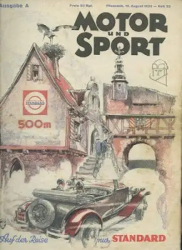 Motor & Sport 1932 Heft 33