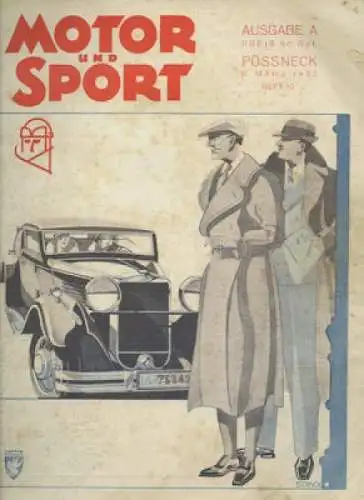 Motor & Sport 1932 Heft 10