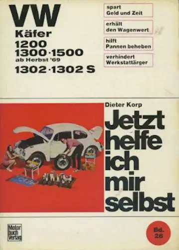 VW Käfer Reparaturanleitung Korp 1971