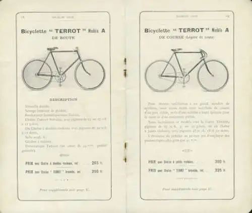 Terrot Programm 1903