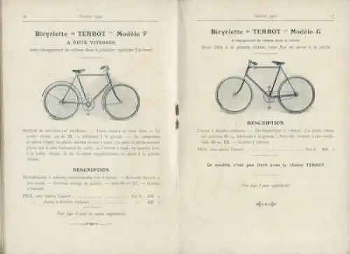 Terrot Programm 1902