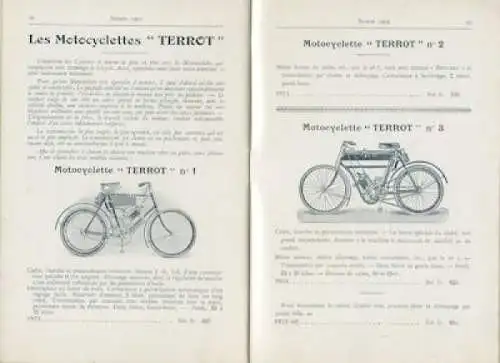 Terrot Programm 1902