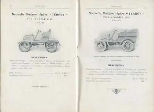 Terrot Programm 1902