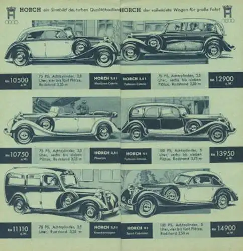 Auto-Union Pkw Programm 2.1937