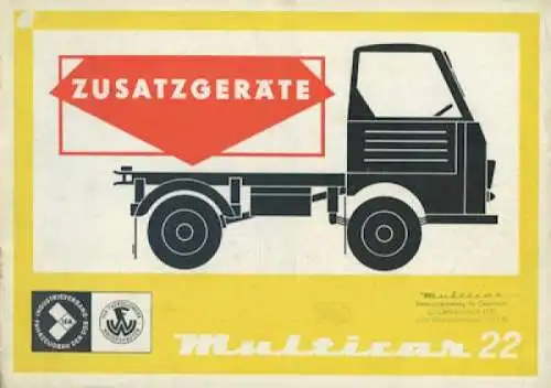 IFA Multicar 22 Prospekt 1970